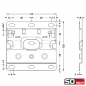 Preview: SO-TECH® Unterschrankaufhänger SOLID 807 für schwere Hängeschränke Tragkraft 240 kg (pro Paar)