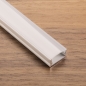 Preview: LED Profil XL Aluminium 2m Opal für LED Streifen