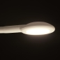 Preview: JUNKER Lighting LED Bettleuchte / Leseleuchte LUCE mit flexiblem Leuchtenarm, 2x USB Anschlüssen und Touchsensor