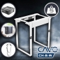 Preview: CAVO Unterbau PC-Halterung CH-B mit reißfesten Sicherheitsgurten, Tragfähigkeit bis 10 kg