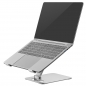 Preview: CAVO Laptop Ständer 10-16 Zoll silber ergonomischer Notebookständer