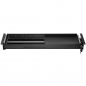 Preview: CAVO abschließbar 740 x 250 mm, inkl. Schubladeneinsatz Stahl schwarz Dokumentenschublade