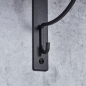 Preview: Regalkonsole BLACKLINE III schwarz 24 x 18,1 cm