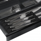 Preview: Messereinsatz für 100er Cuisio Schubladeneinsatz anthrazit 93 x 44 x 53 mm für 3 Messer