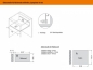Preview: Modern Box Schubladensystem Grau Mittelhoch (135 mm) 250 - 550