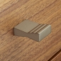 Preview: Möbelknopf CAN BA 16 mm Edelstahloptik matt JUNKER Design