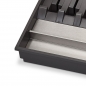 Preview: Blum AMBIA-LINE Messerhalter ZC7M0200 186 x 409 x 43 mm oriongrau matt für LEGRABOX