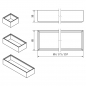 Preview: ORGA-BOX BAMBUS Schubladen Ordnungssystem stapelbar, 6 oder 12 teiliges Set, geölt