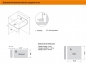 Preview: Modern Box Schubladensystem grau hoch (199 mm) 350 - 550