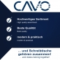 Preview: CAVO Schubladeneinsatz 335 x 201 x 31 mm für Schreibutensilien, mit 8 Fächer