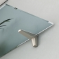 Preview: 2 Stück Regal- / Glasbodenträger MOON S für 4 - 25 mm Bodenstärke