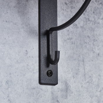 Regalkonsole BLACKLINE III schwarz 24 x 18,1 cm