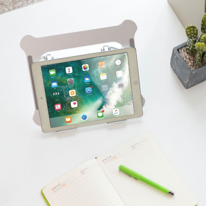 CAVO Laptop Ständer 11-15 Zoll silber ergonomischer Notebookständer