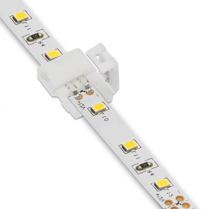 Steckverbinder für 8 mm LED-Stripe FLASH (2835) 12,3 x 15,3 x 5 mm 2-polig