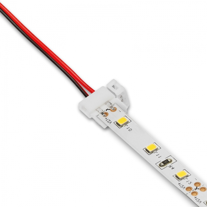 Verbindungskabel für 10 mm LED-Stripe FLASH (5630) 14,3 x 15,3 x 5 mm 2-polig